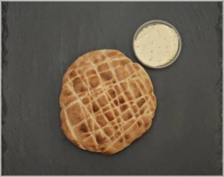 Italiaans broodje met kruidenboter